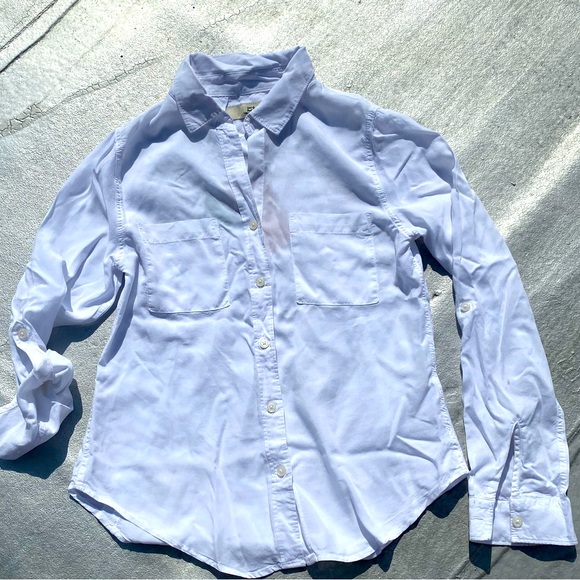 NWT Thread + Supply Button Down White Shirt - Picture 2 of 8